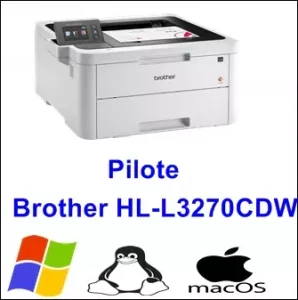 Pilote Brother HL-L3270CDW Imprimante