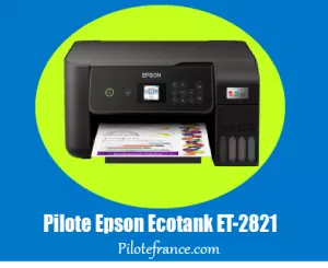 Pilote Epson ET-2821 Imprimante